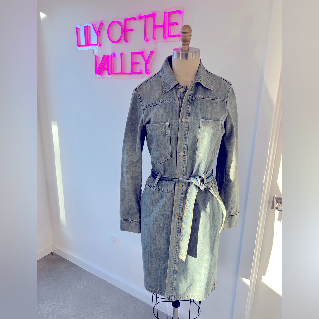 Paper Denim  Cloth Denim Trench